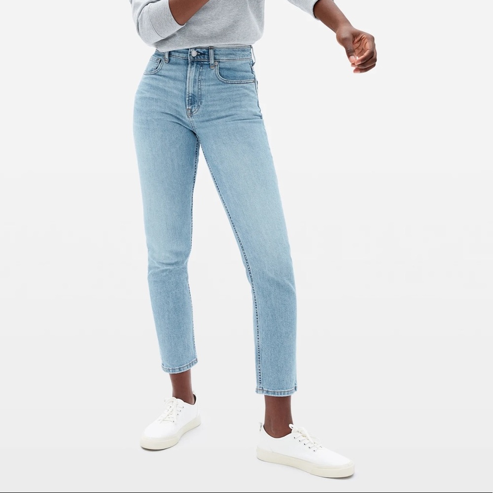 Sz 35 Everlane Japanese Denim Cheeky Jean - Ankle